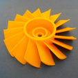Capture_d__cran_2015-11-02___10.25.33.png Free STL file AXIAL TURBINE WHEEL・Design to download and 3D print