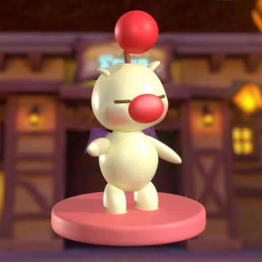 🥰 Moogle (Moguri) - Kingdom Hearts 1 Edition - Statue 3D (STL)・ STL ...