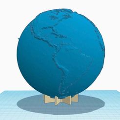 Globe_bank.jpg Free STL file Earth Coin Bank・3D printer design to download, MediaMan3D