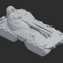 untitled.png Fichier 3D American Mecha Classic Demolisher Heavy Tank・Modèle à imprimer en 3D à télécharger, yukuzhelev