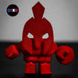 7.png Flexi spartan warrior toy (Print in place).