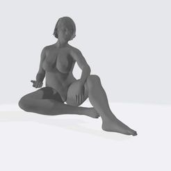 gel10-9.jpg STL file Frauenkörper nach Vorbild 10-9 girl Serie Angelika・3D print object to download