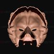z5.jpg Squid Game Mask - Vip Lion Mask 3D print model