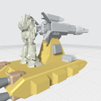 brustiner-assemble-10.png -MHW04C- Mecha Mobile Mega Cannons Brustliner Customizable 3D print model