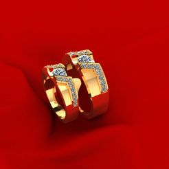 371.jpg STL file Wedding Ring R199・Model to download and 3D print