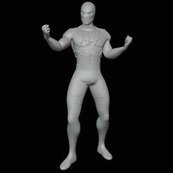 CosmicSpiderman.png Файл STL Космический Человек-Паук Через Паутину (Across the Spider-verse) Фигурка Marvel・3D-печатный дизайн для загрузки