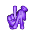 LA.obj Mickey Hand - LA
