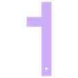 TroodonBedBracketReartLeft.stl Vivedino Troodon 400 Flexplatte Ausrichtungshalterungen