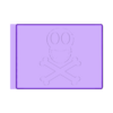 Pirate Flag for Pole.stl Pirate Flag 🏴‍☠️ (& Blank Flags)