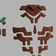 er'gdfgfgghgh.png 3D file The legend of Zelda - Tears of the Kingdom - Dress Pieces・Model to download and 3D print