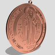 Shapr-Image-2024-01-05-181400.png The Saint Benedict Medal, double sided, protection amulet, power of exorcism, miraculous religious jewelry