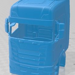 Scania-S-730-Highline-Tractor-Truck-2016-1.jpg 3D file Scania S 730 Highline Tractor Truck 2016 Printable Cabin・Model to download and 3D print