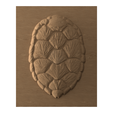 SKU-_02_front_oak.png Sea Turtle Shell – 3D STL Model