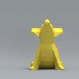chi04.jpg Low Polygon Chihuahua dog model 3D print model 3D print model