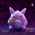 grumpy-gengar-1-copy.jpg Gengar gruñón con peluche de pikachu