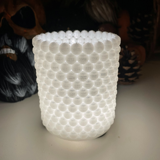 LEDcandleholder pearls 3D model