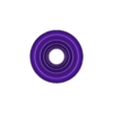 Diffuser_Schirm_V8_Kreise_einfarbig.stl Diffuser screen rings for Scentsy room diffuser - V8