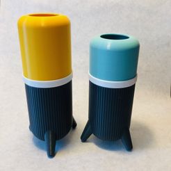 IMG_5490.jpg 3D-Datei multicoloured and modular design vase kostenlos・Objekt zum Herunterladen und Drucken in 3D