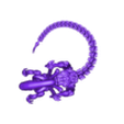 xenomorph Prusa Mini scale.stl Файл STL Артикулированный Ксеноморф・Идея 3D-печати для скачивания