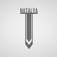 Captura.png NATALYA / NAME / BOOKMARK / GIFT / BOOK / BOOK / SCHOOL / STUDENTS / TEACHER / OFFICE