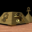 PIRAMIDE-CAJA.png Archivo STL CAJA PIRAMIDE EGIPCIA・Modelo de impresión 3D para descargar