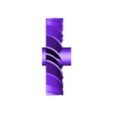 Helice.STL Propeller for hydraulic turbine