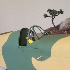 Spitcanopy.jpg 3D-Datei FT Spitfire Kabinenhaube nice fit Remix kostenlos・Modell für 3D-Druck zum herunterladen