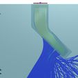 CFD Side view.JPG ARTILLERY SIDEWINDER 4020 FAN DUCT V3 46° BMG MOSQUITO & E3D-DRAGON-V6 HYBRID