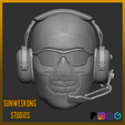 classicghost1.png Escultura de cabeza clásica de Simon "Ghost" Riley