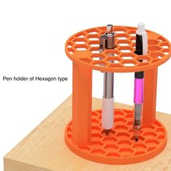 1.jpg Porte-stylo de type Hexagone