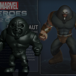 \ | oD ~ > 4 a weg Ue cas ~—s ‘agama nat > LS oF ae) ait 7) ell ie re | a — Z Yo STL file Chibi Juggernaut・3D printer model to download