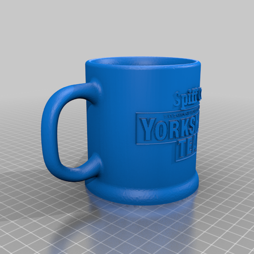 Spiffco Tea Télécharger fichier STL gratuit Tasse à thé SpiffCo Yorkshire • Plan ...