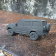 A004.png Archivo STL Nissan Patrol Y60 1987 Coche imprimible con partes separadas・Plan de impresora 3D para descargar