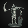 render-1.png Fichier STL gratuit Chasseur noir・Plan imprimable en 3D à télécharger