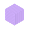 2_solid.stl STL-Datei Geometrische Untersetzer・3D-druckbares Modell zum herunterladen
