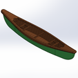 Canoe-ISO.png 1/24 Scale 15 ft Canoe