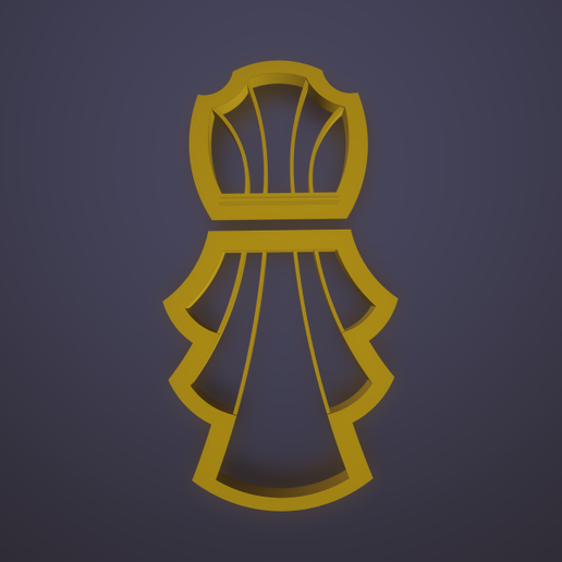 polymer clay cutter 3size a-b 3D model