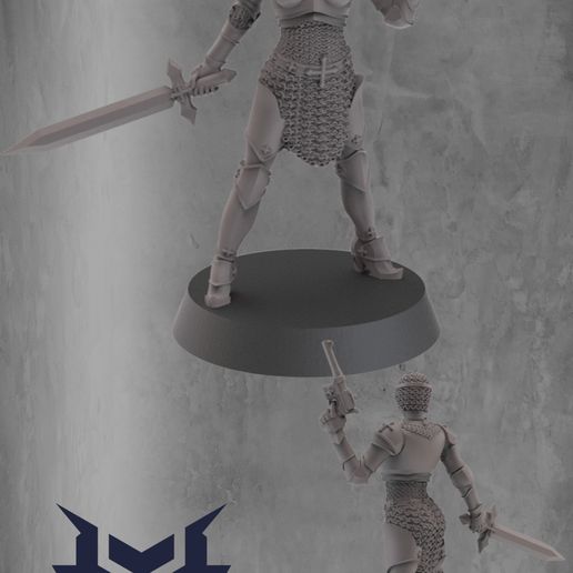 poza-6.jpg Monja de batalla dogmática (Pose 2)