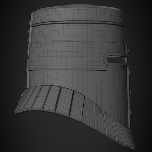 SolaireHelmetLateralWire.png Dark Souls Solaire of Astora Helmet for Cosplay