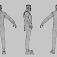 Wireframe.png Frankenstein Lowpoly Rigged