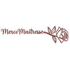 Merci-Maitresse-3dv2.jpg STL file Rose Thank you Mistress・3D printable model to download