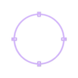 Mirror Brace v4.stl 6" F5 Newtonian Telescope