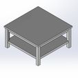 1.jpg 1.6 SCALE IKEA HEMNEs STYLE COFFEE TABLE FOR BARBIE DOLL (DOLL HOUSE)