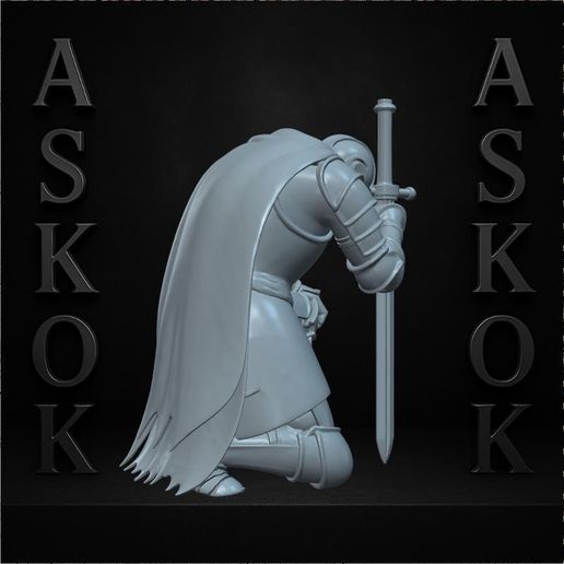 jpg_frame_06.jpg Kneeling Crusader Knight - CA316
