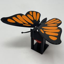 Image00a.jpg Archivo STL gratis Autómata mariposa・Plan para descargar y imprimir en 3D, gzumwalt