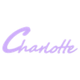 CHARLOTTE.STL CHARLOTTE WRITTEN NAME