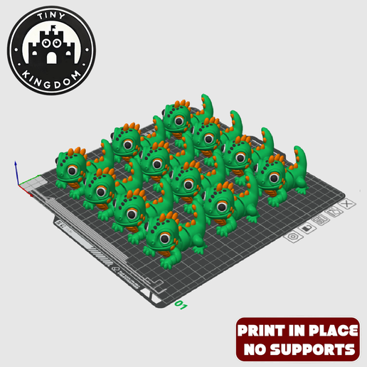 Flexi-Tiny-Iguana,-I2.png Flexi Tiny Iguana, bewegliche Zappelfigur, inklusive Schlüsselanhänger, inklusive 3mf