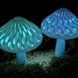 f3e1d4a3-b81e-4618-8bfb-6c2b55de4dcc.jpg Dual Colour Modular Mushroom Caps (Glow-in-the-Dark)