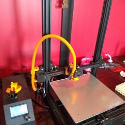 3.jpg Free STL file CR-10 PLUS ULTRA cable mount・Design to download and 3D print, Lance_Greene