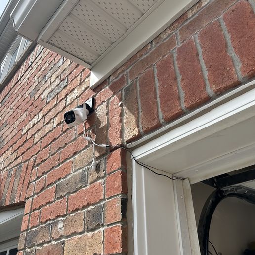 Outdoor security camera mounting bracket